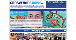Desktop Screenshot of grosvenorshows.co.uk